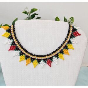 Multicolor Beaded Elegant Necklace
